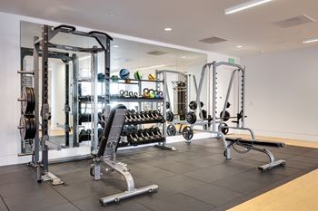 Top of the line fitness center
